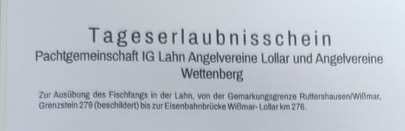 ERLAUBNISSCHEINE ERLAUBNISSCHEINE